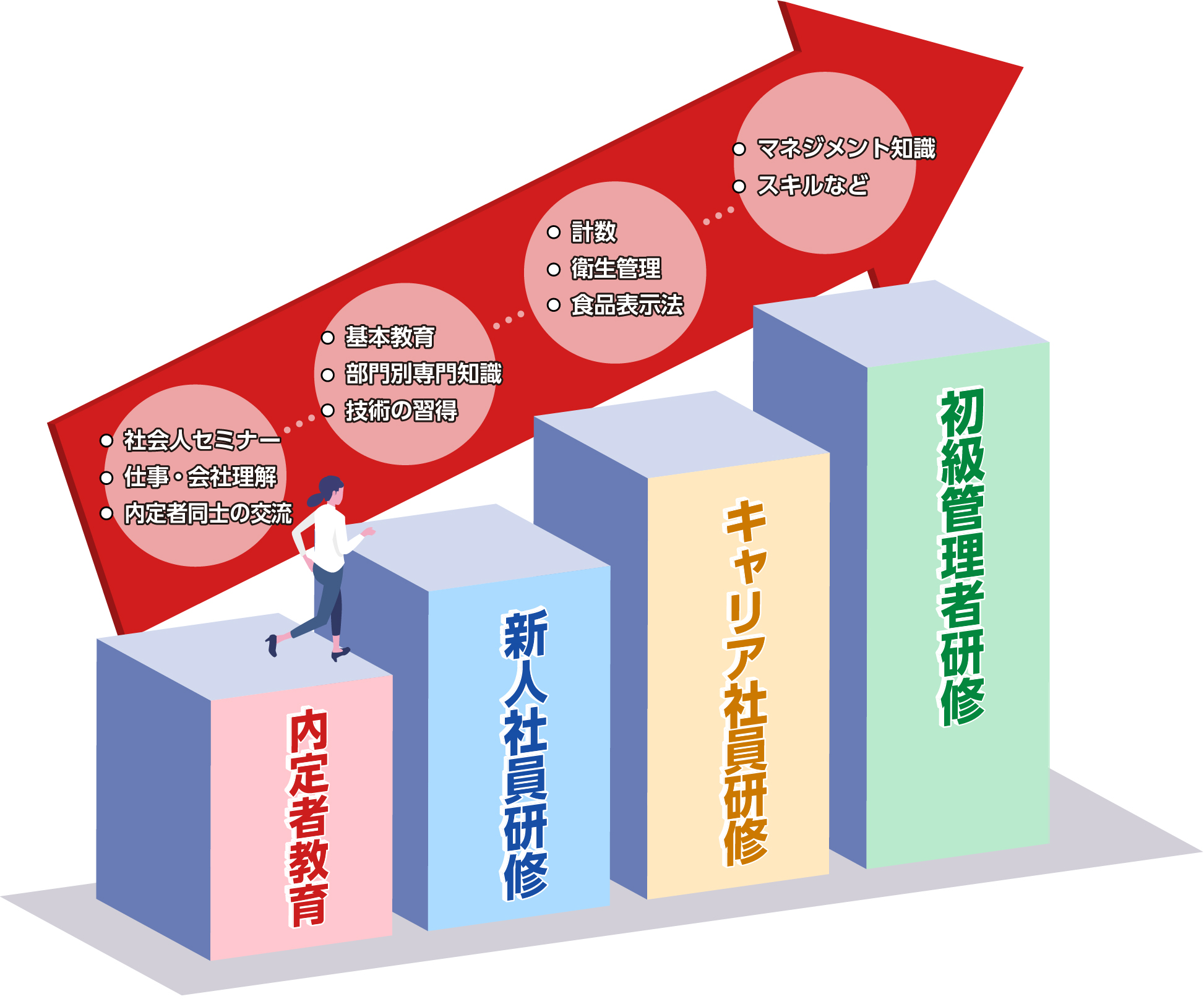 株式会社オギノ 採用情報 RECRUIT SITE キャリアパス OGINO BUSINESS ACADEMY